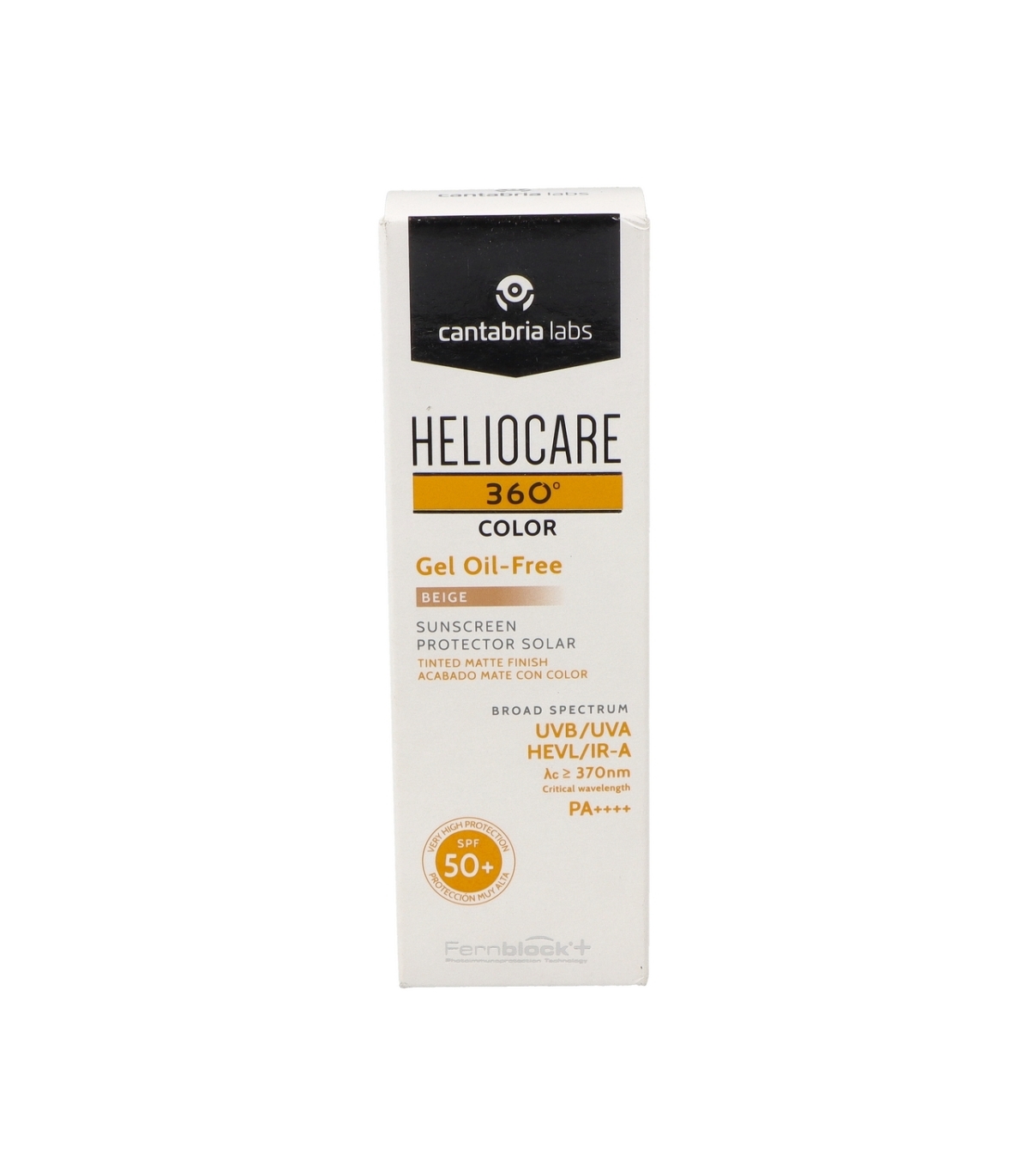 HELIOCARE 360º SPF 50+ COLOR GEL OIL-FREE PROTECTOR SOLAR 1 ENVASE 50 ML COLOR BEIGE