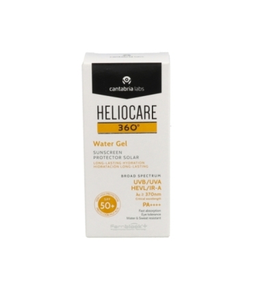 HELIOCARE 360º SPF 50+ WATER GEL HIDRATACION LONG-LASTING PROTECTOR SOLAR 1 ENVASE 50 ML