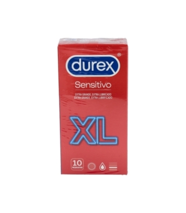 DUREX SENSITIVO XL PRESERVATIVOS 10 U