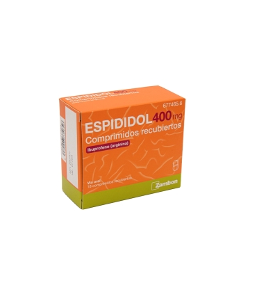 ESPIDIDOL 400 mg 18 COMPRIMIDOS RECUBIERTOS