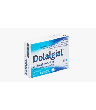DOLALGIAL CLONIXINO LISINA 125 mg 20 COMPRIMIDOS RECUBIERTOS