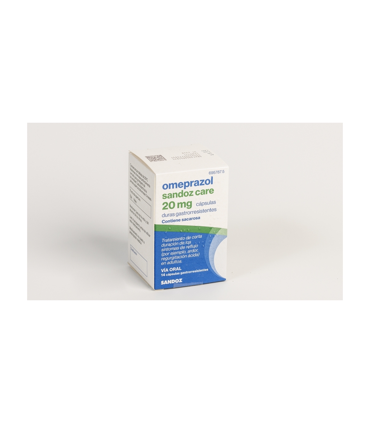 OMEPRAZOL SANDOZ CARE EFG 20 mg 14 CAPSULAS GASTRORRESISTENTES