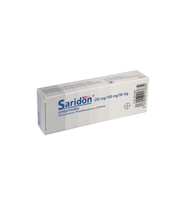 SARIDON 250 mg/150 mg/50 mg 20 COMPRIMIDOS
