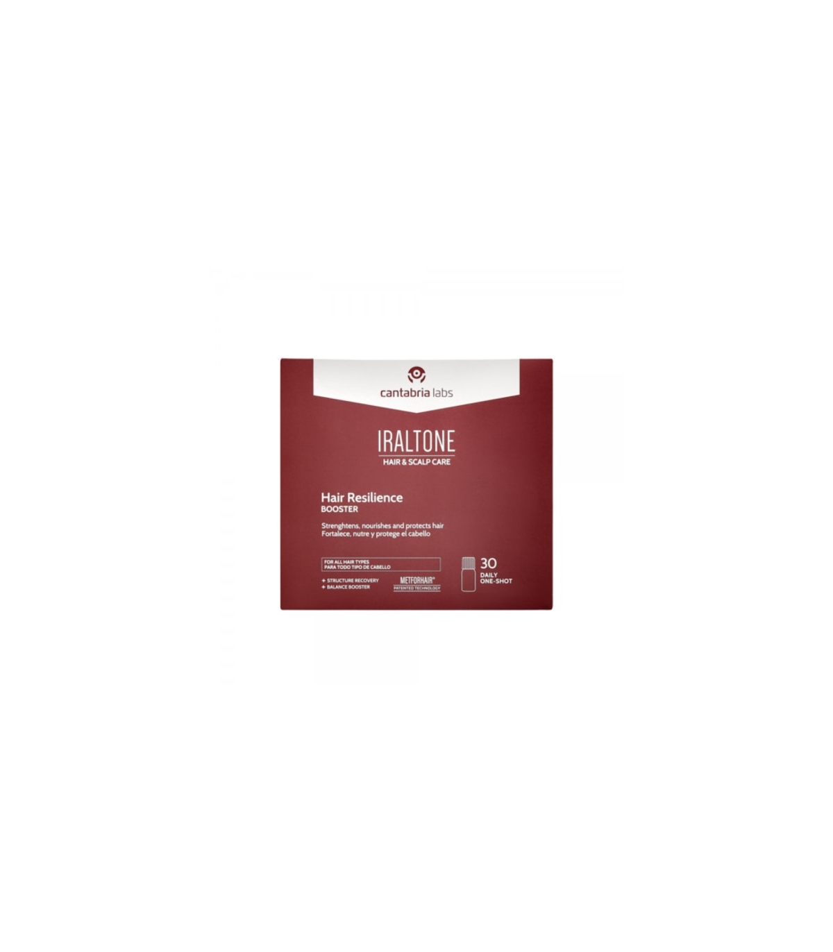 IRALTONE HAIR RESILIENCE BOOSTER 30 VIALES 15 ML