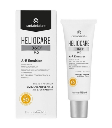 HELIOCARE 360º MD A-R EMULSION PROTECTOR SOLAR PIEL SENSIBLE CON TENDENCIA A ROJECES SPF 50+ 1 TUBO