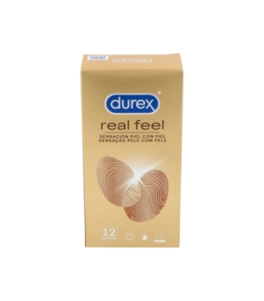 DUREX REAL FEEL PRESERVATIVO SIN LATEX 12 U